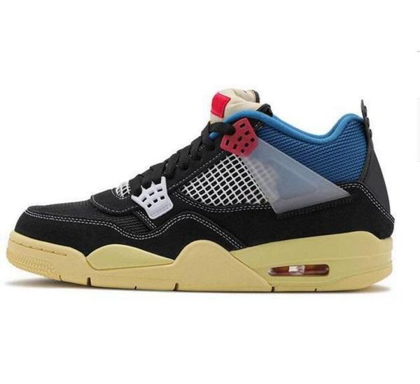 

4 4s 2021 with shoe box designers sail neon metallic purple basketball union noir guava ice jumpman mens shoes sneakers black cat bred firex