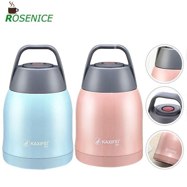 

dinnerware sets 600ml portable container stainless steel bento box thermal jar