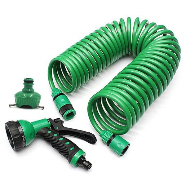 

eva garden spring tube garden hose plastic multifunctional car wash water spray sprinkler for