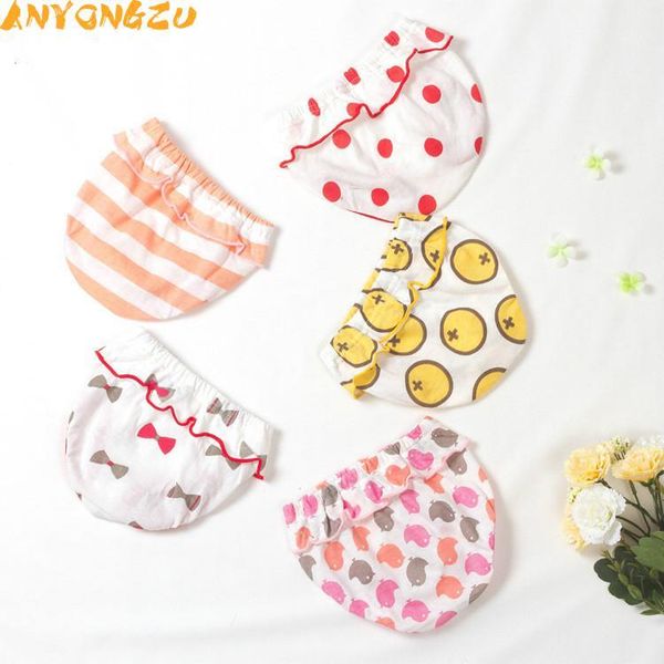 

shorts 5pcs/lot anyongzu novelty animal girls girl underwear children pure cotton baby creative lace triangle 1-5t, Black