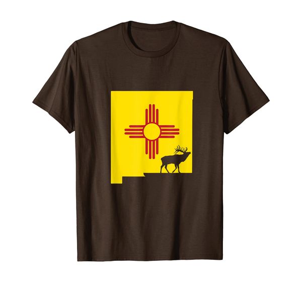

elk hunting new mexico t shirt gift for bow hunters, White;black