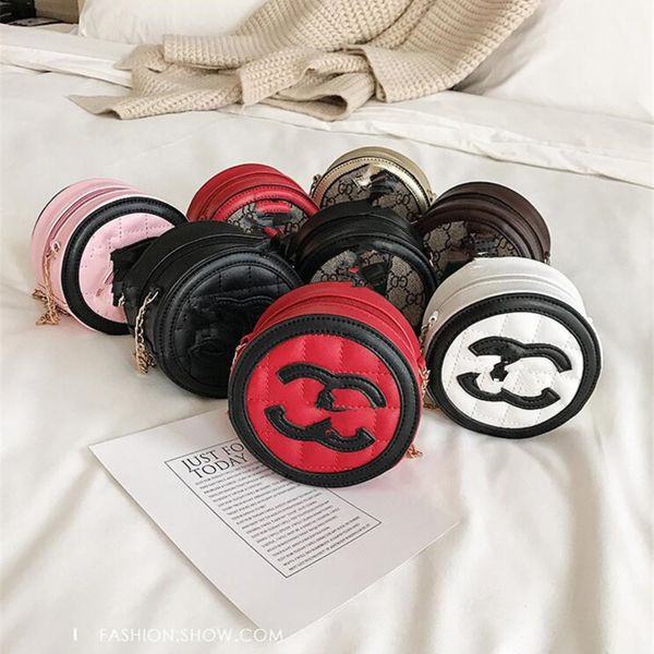 

kids girls handbag fashion chest fanny pack purses brand crossbody bag luxury designer handbag 2021 pu leather mini totes h23ei83