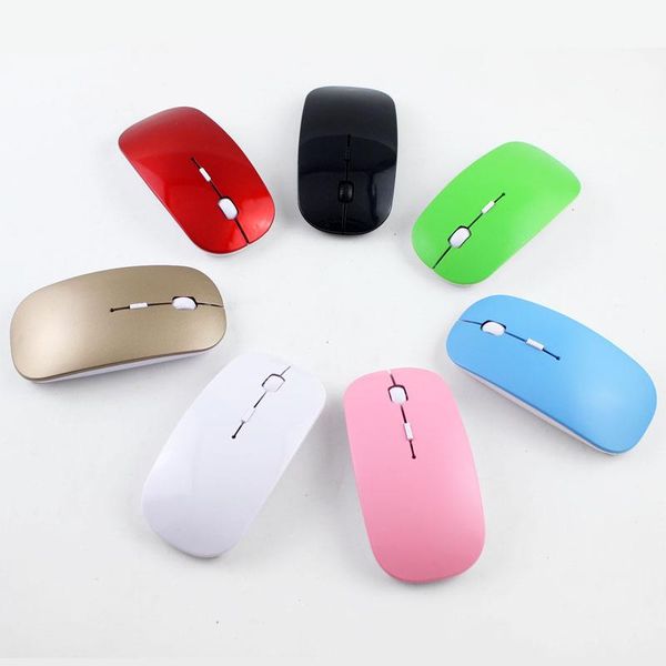 

mice usb wireless ultra-thin computer mouse mute 2.4g 1000 dpi gaming 4 button