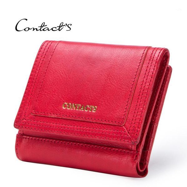 

wallets black angel trend leather women's wallet 30% off short1, Red;black