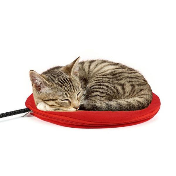 

kennels & pens cat dog bed pet heating velvet kennel mat adjustable pad supplies anti-scratch blankets mats products