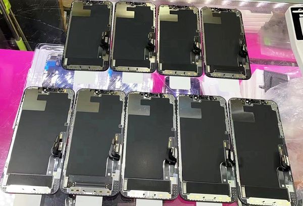 Display OLED OEM per iPhone 12 Mini Pro Max Schermo LCD Touch Panel Digitizer Assembly Sostituzione