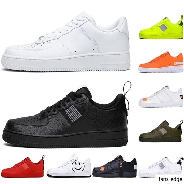 

2020 utility volt black white skatboard running shoes women men pro cut one utility olive dunk 1 chunky flats casual sport sneakers 36-45