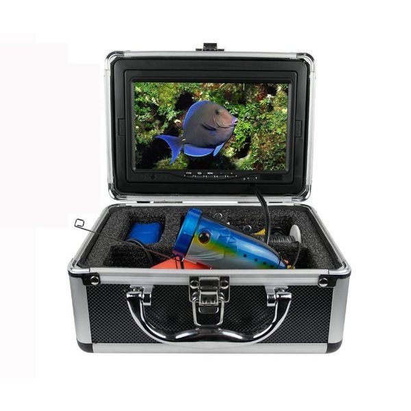 

cameras 38.5mm lens waterproof ice/sea/underwater fishing video camera 7inch monitor 720p hd color screen