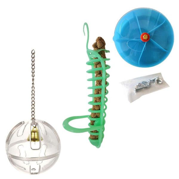 

other bird supplies 1 set of 3 pcs foraging feeder outdoor feeding accessories