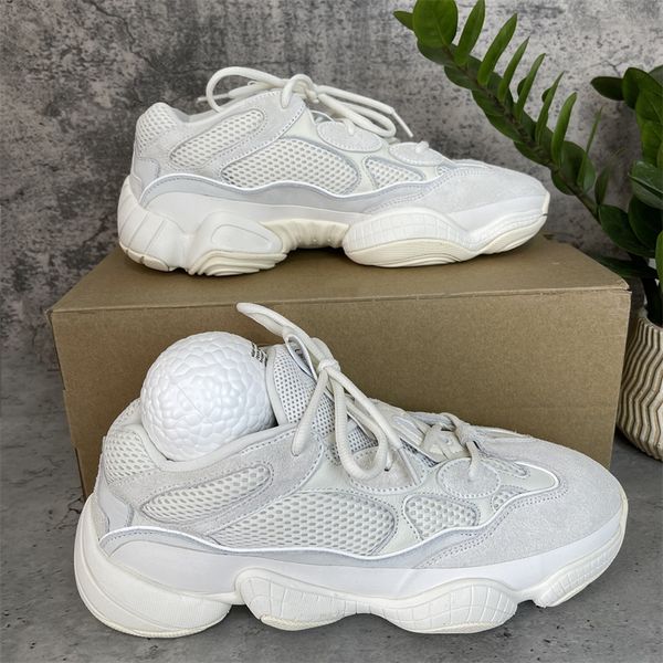 

2022 high running shoes quality yeezys 500 runner kanye west utility black originals sport men women sneakers yeesy with box