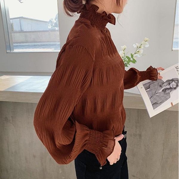 

women's t-shirt fashion lace bottoming temperament long-sleeved solid color street wear office, White