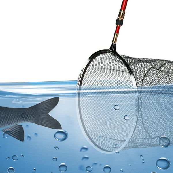

fishing accessories net head braid nano alloy, landing, removable, hand net, hook, b358