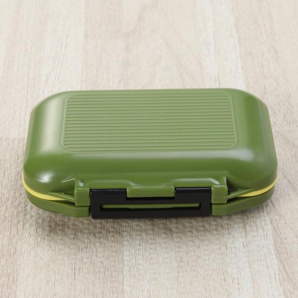 

fishing accessories hook box and impact resistant waterproof - size (green)