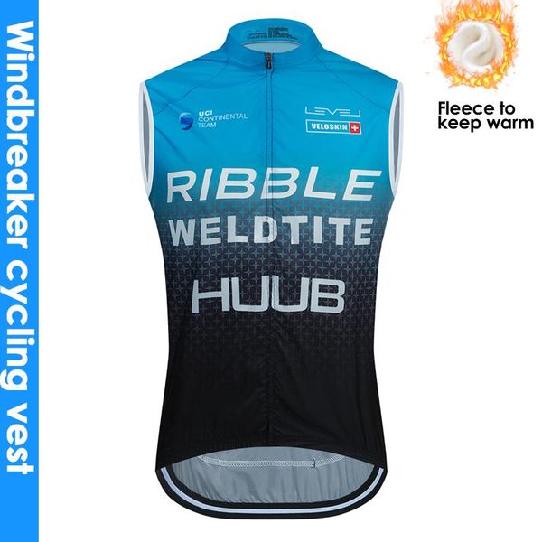 

racing jackets huub winter windyproof men cycling jerseys warm feleece bike vest superlight ropa ciclismo road keep wram, Black;red