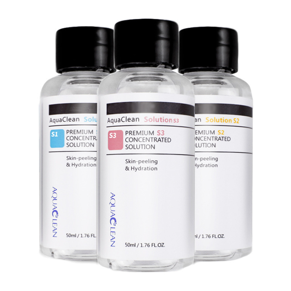 

storage bottles & jars aqua peeling solution cleansing wrinkle removal hydra facial serum for hydro dermabrasion skin care machine (50ml=120