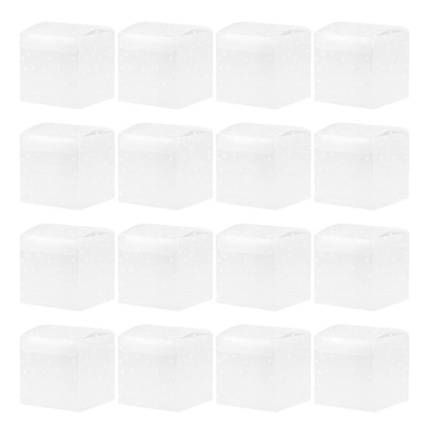 

gift wrap 50pcs in 1 set 6cm diy candy box square polka dot packing case