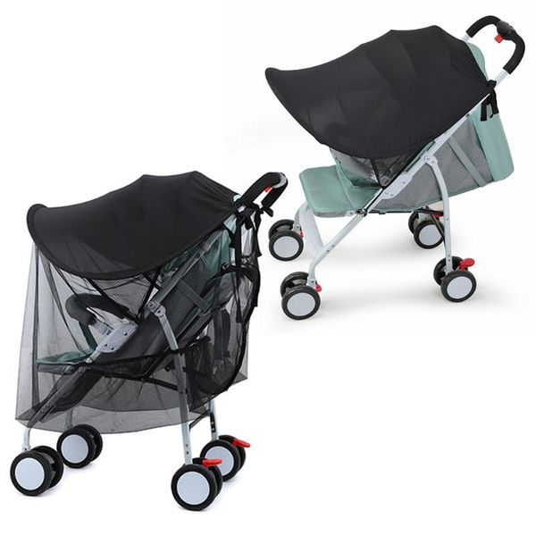 

stroller parts & accessories baby anti-uv sunshade canopy carriage sun visor cover for babyzen pushchair shield cart awnings