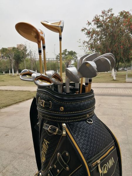 

ups/fedex full set 4 stars honma s-07 golf clubs driver woods irons putter