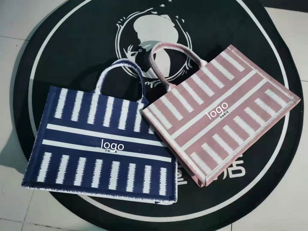 

luxury handbags 2021 new women's tote bag embroidered canvas big commuter one shoulder handbag