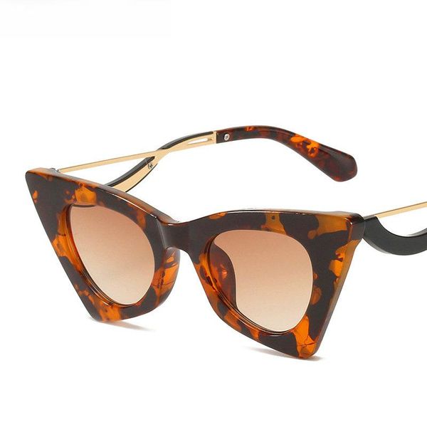 

sunglasses 2021 brand designer t women oversized square metal frame sun glasses female big shades retro oculos uv400, White;black