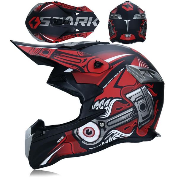 

motorcycle helmets dot safe racing helmet off-road full face dirt bike atv downhill mountain casco moto