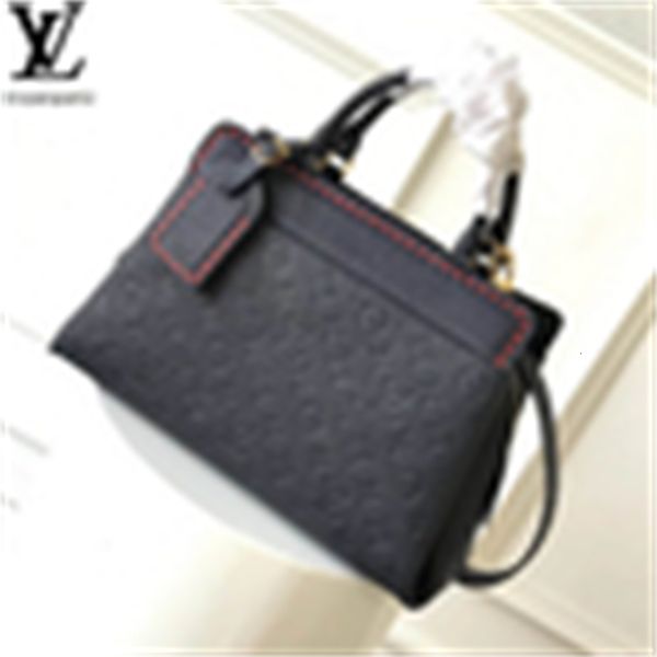 

shoulder brand designer luxury 4786 m43738 deep sea handles blue red embossed leather line weave vosges bags medium handbag handbags bags to