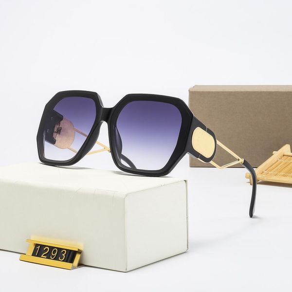 

sunglasses for women and men summer style anti-ultraviolet retro plate square full frame black gold gradient grey lens fashion eyeglasses ra, White;black