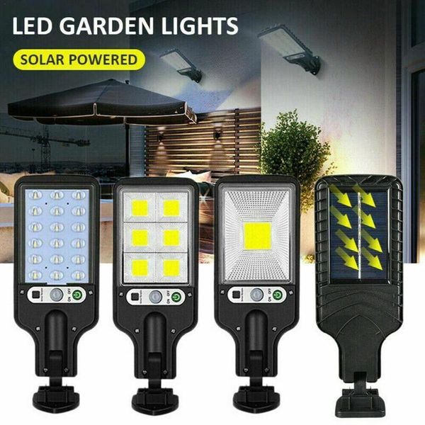 

solar lamps 1pcs outdoor led wall light waterproof street courtyard spotlight home garden road lamp