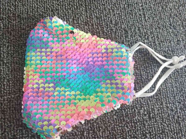 

2021 summer fashion bead color mask female yx1260