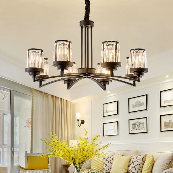 

led crystal chandelier retro light bulb kitchen dining room be pendant lamp lamps papm