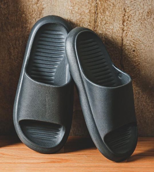 

slippers women brand summer slides open, Black
