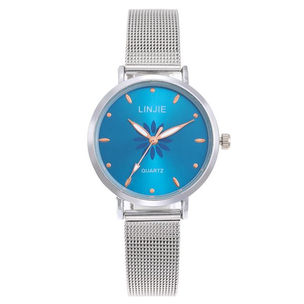 

woman watch quartz watches glass ladies montre de luxe 32mm, Slivery;brown