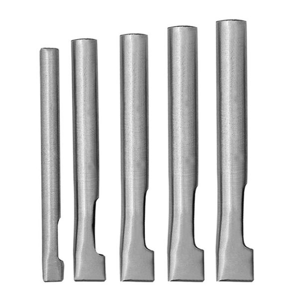 

professional drill bits 5pcs 6/7/8/9/10x3mm diy drilling bit leather craft puncher flat hole punch maker cutter chisel tool set