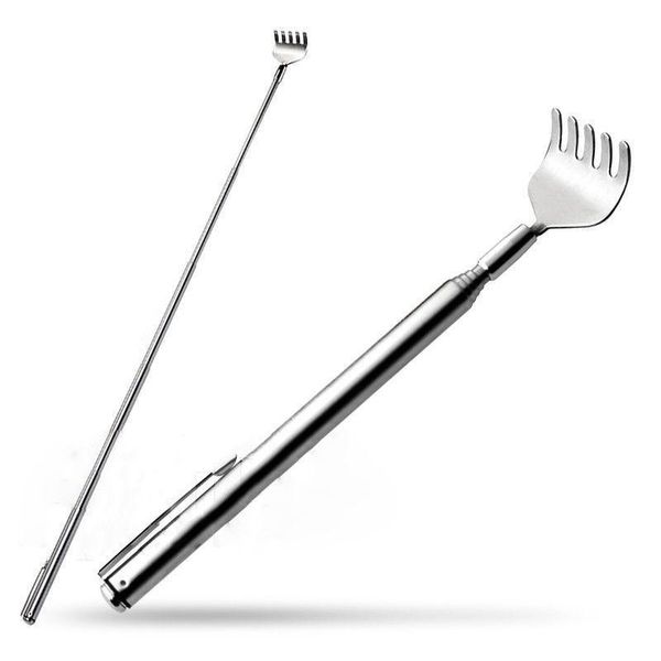 

full body massager 1pcs stainless steel back scratcher pen clip portable itch massage tool