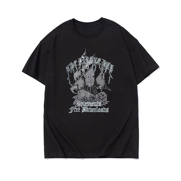 

chaopai fashion mens t shirt summer t shirt mens stylist t shirt hip hop men women black short sleeve tees size s-xl, White;black