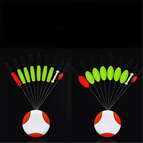 

fishing accessories 5pcs/set bobber ser floating seven-star drift float cylindrical winter carp tackle