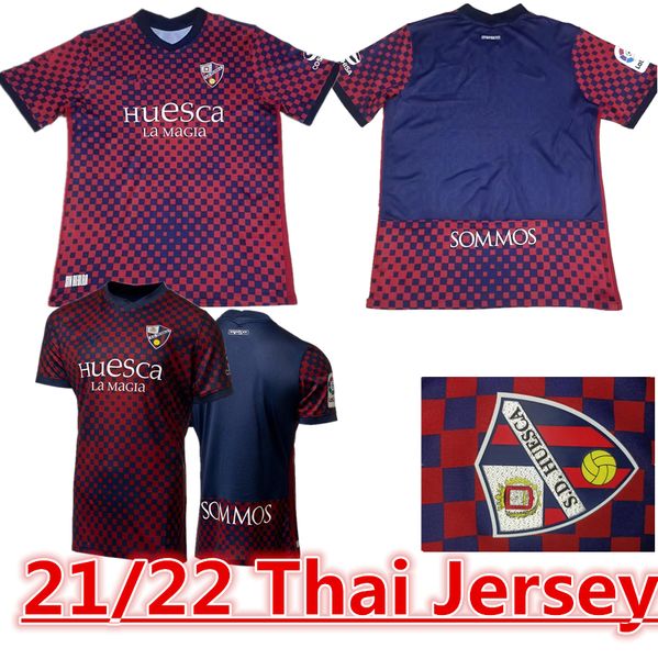 

21 22 sd huesca soccer jerseys home away 2021 2022 adolfo gaich jaime seoane jorge pulido florian miguel pablo insua ignasi miquel ferreiro, Black;yellow