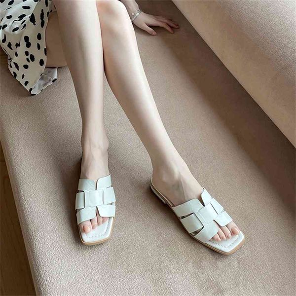 

80% off outlet store simple and comfortable full leather sandals for, Black