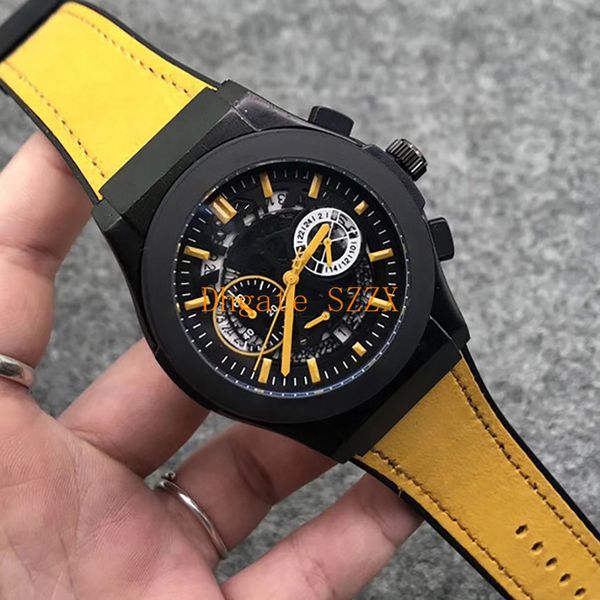

7-mens watches style sale full small dial work business sports quartz watch montre de luxe reloj lujo, Slivery;brown