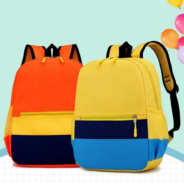 

backpack kindergarten school bag patchwork cute children bags girls boys backpacks