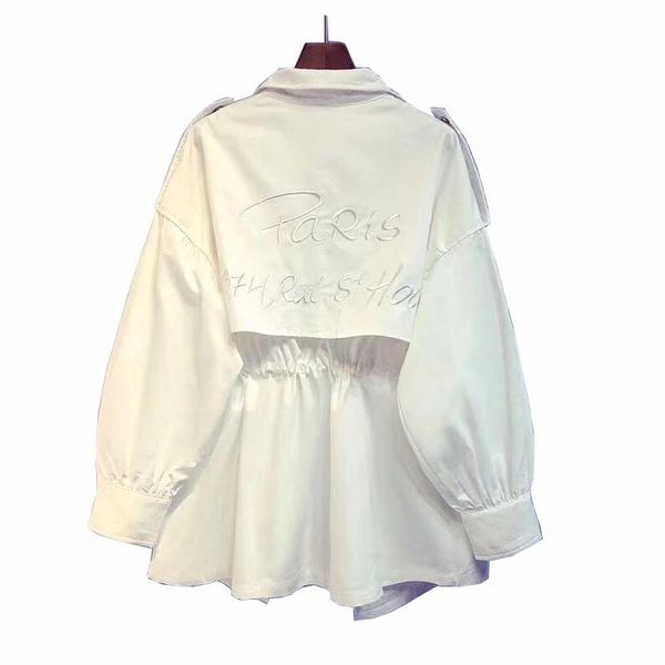 

women's trench coats korean style 2021 arrival spring women fashion casual long sleeve loose coat ladies overcoat outerwear, Tan;black