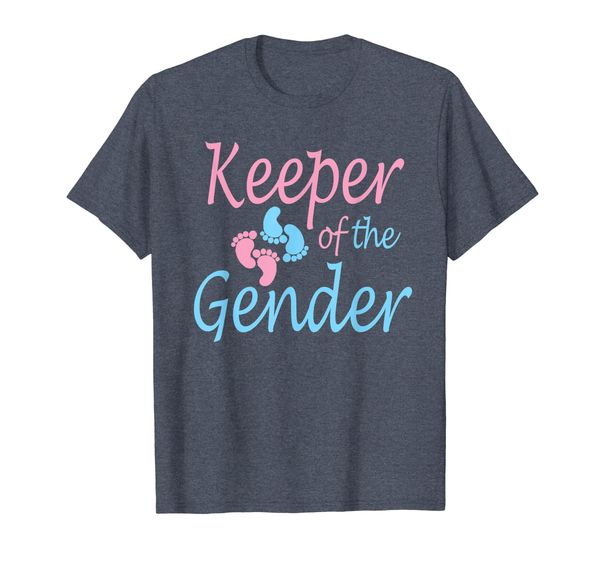 

Cute Keeper of Gender shirt - baby reveal party gift idea, Mainly pictures