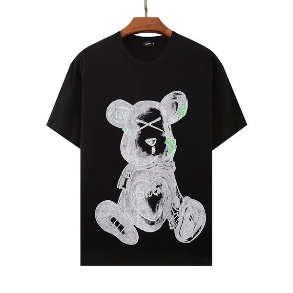 

men's t-shirts 2021 summer we11done t-shirt men women 1:1 cotton harajuku casual welldone round neck short sleeve, White;black