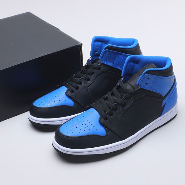 

shoes jumpman 1 mid splash royal blue 1s designer sport running