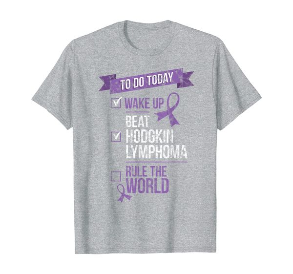 

beat hodgkin lymphoma fighter shirt, White;black