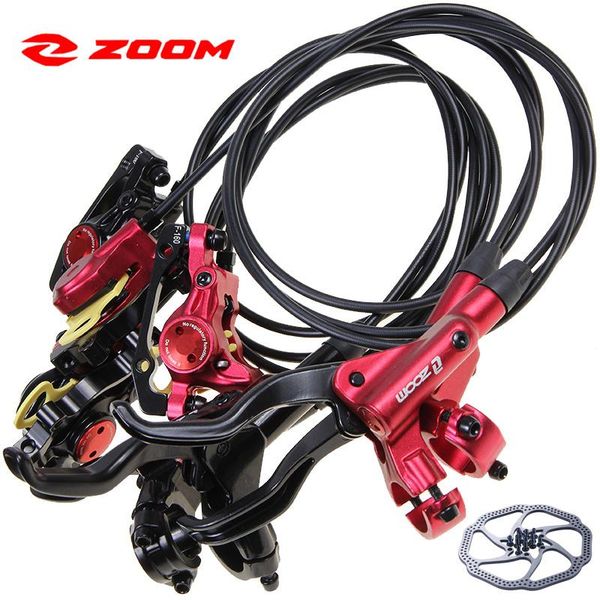 

bike brakes zoom bremse fahrrad mtb hydraulische scheiben set clamp mountainbike update