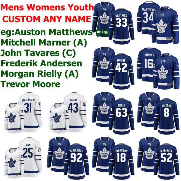 

toronto maple leafs jerseys womens kids matthews jersey mitchell marner john tavares frederik andersen rielly hockey jerseys custom stitched, Black;red