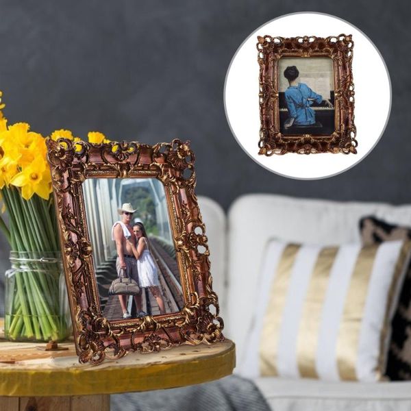 

frames 1pc resin picture home room decorations european style retro