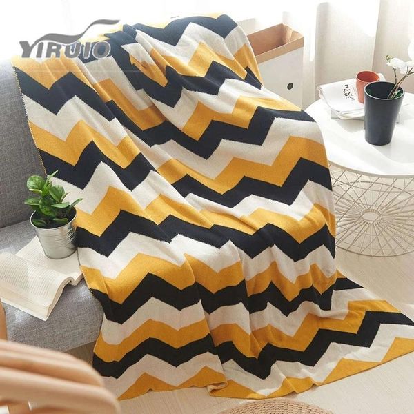 

blankets yiruio bohemian soft furniturn blanket throw three color patchwork thick cotton sofa cover women shawl summer cozy quilt