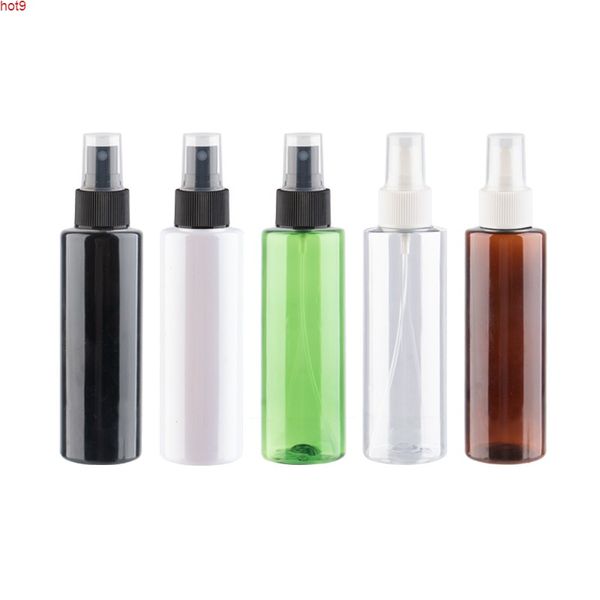 150 ml plastik parfüm makyaj için sprey şişeleri 150cc 12 adet doldurulabilir pompa püskürtücü sıvı kaplar boş renkli petgood qty